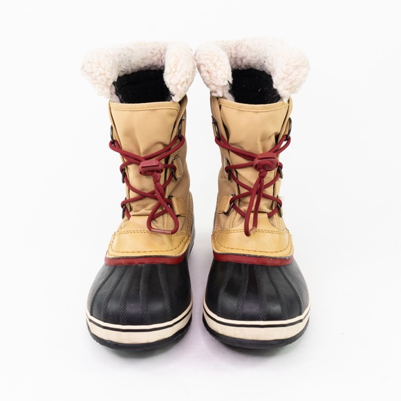Sorel Yoot Pac Lined Waterproof Winter Snow Boots Light Brown Womens Size US 7 - Picture 4 of 11